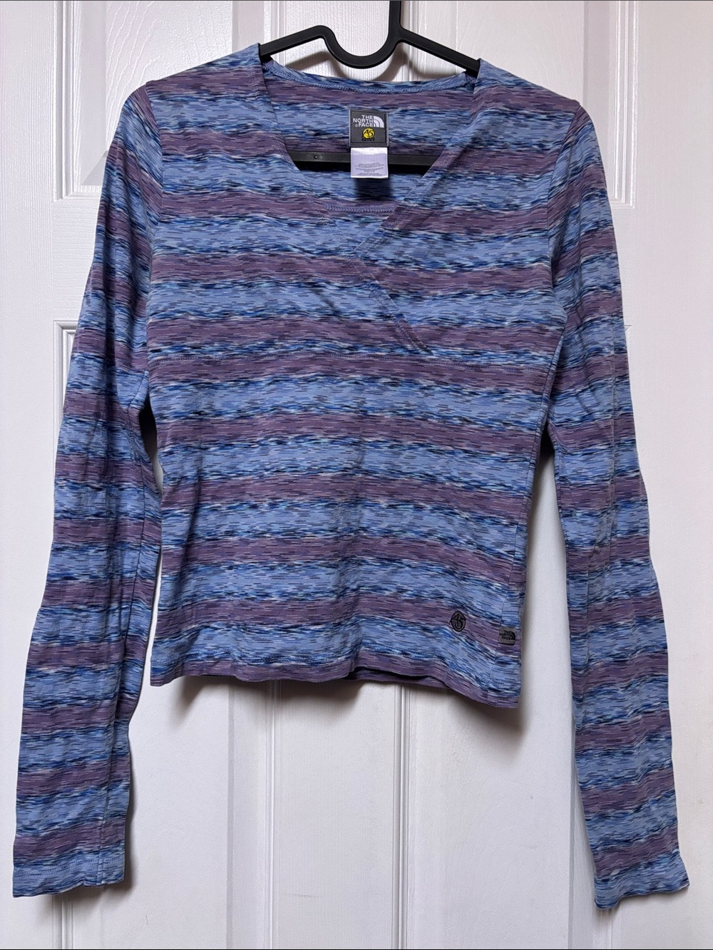 Vintage Y2K The North Face A5 Series Space Dye faux Wrap Top 2003